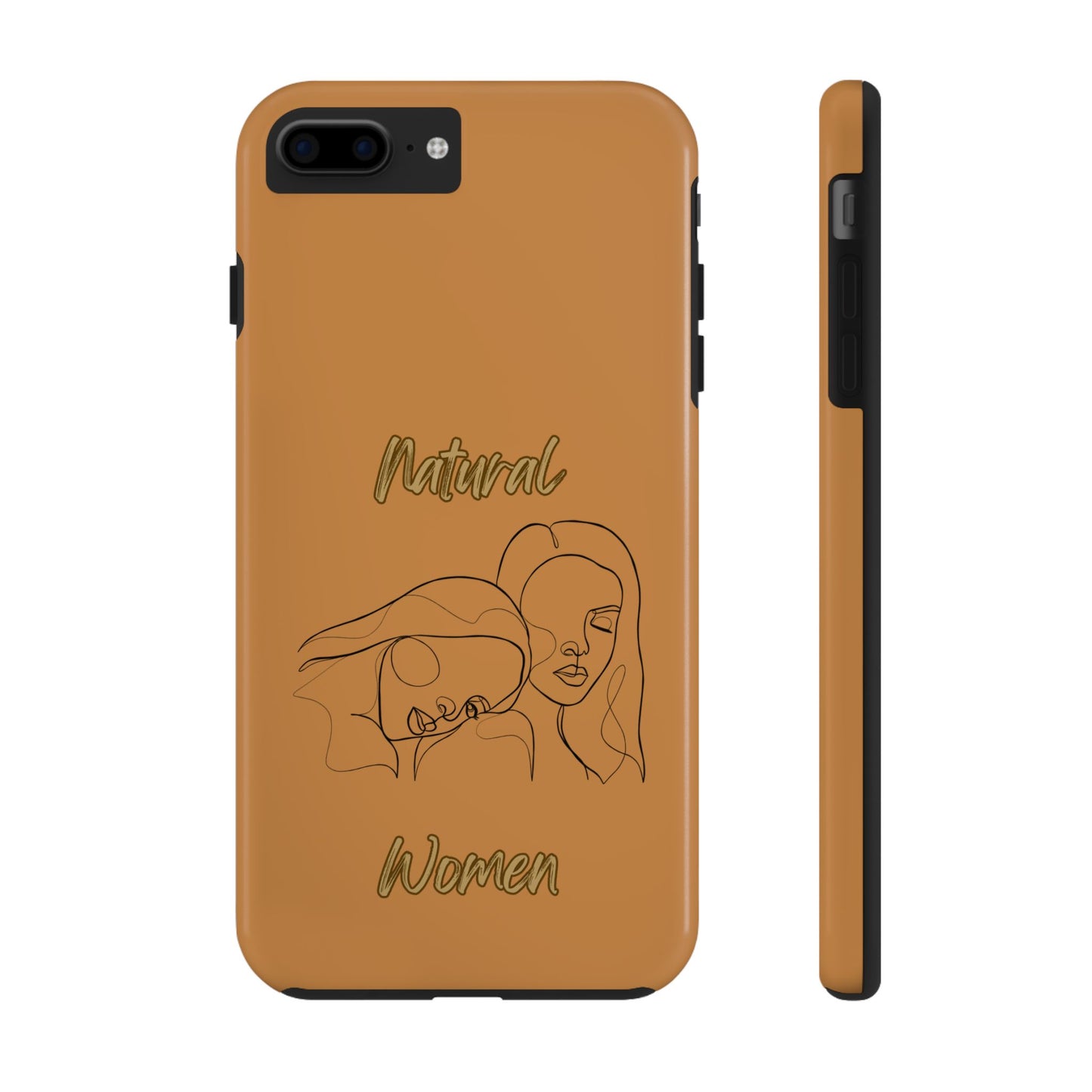 Natural Woman Sisters (BL)Tough Phone Cases LIGHT BROWN