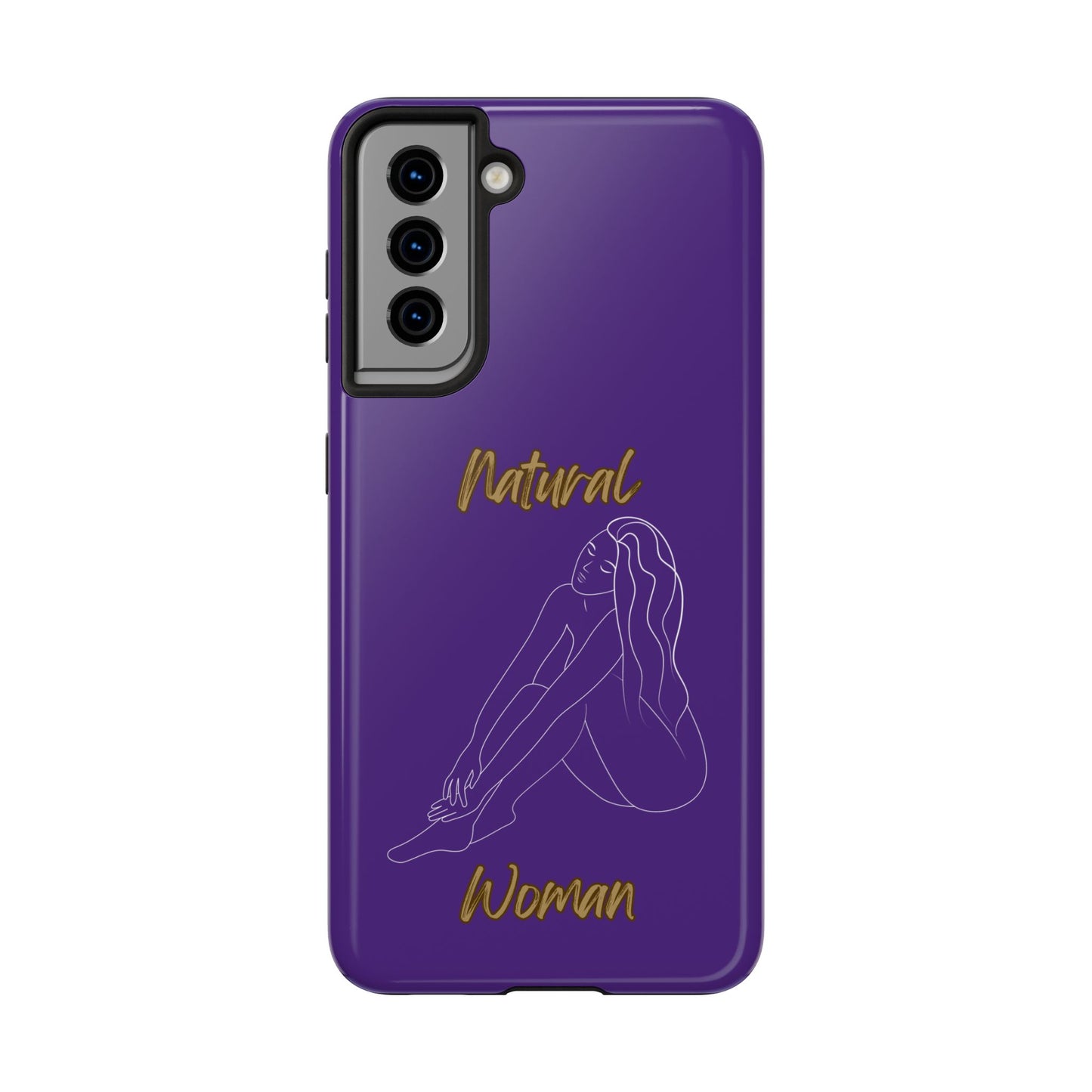 Natural Woman Beauty (WL) Tough Phone Cases PURPLE