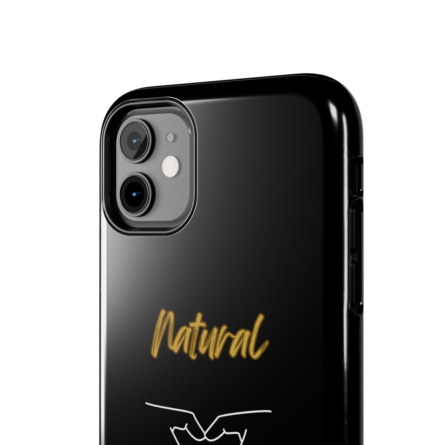 Natural Woman I Love You (WL)Tough Phone Cases BLACK