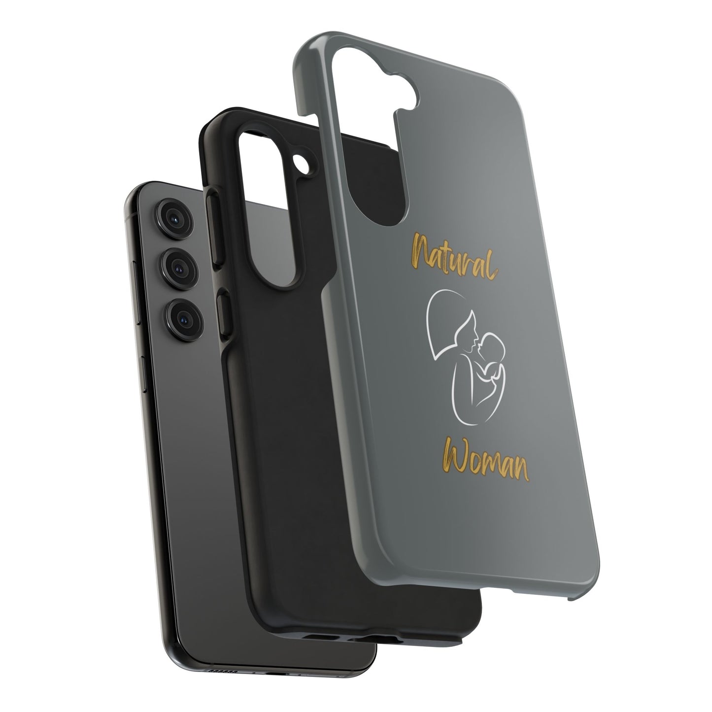 Natural Woman Long Awaited (WL)Tough Phone Cases DARK GREY