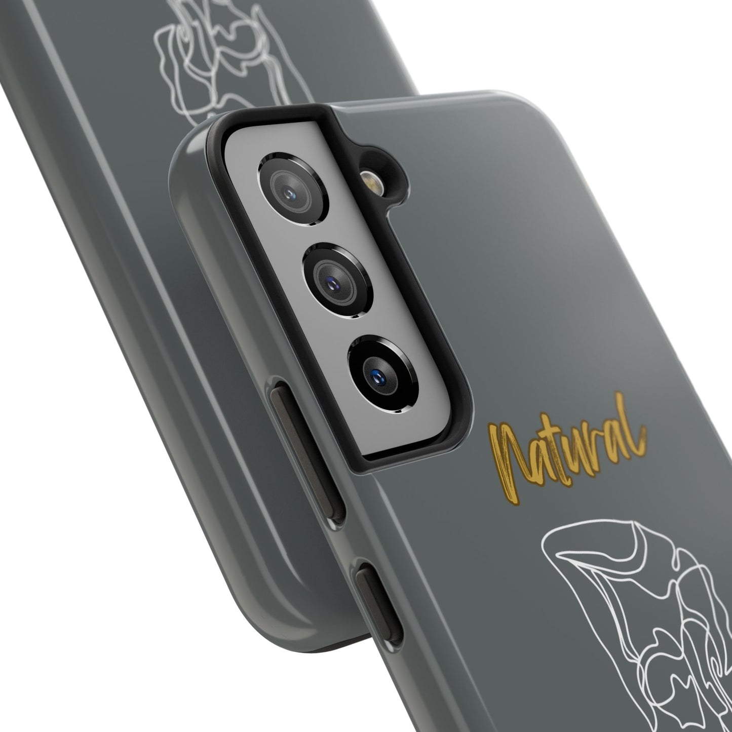 Natural Woman Flexible (WL)Tough Phone Cases DARK GREY
