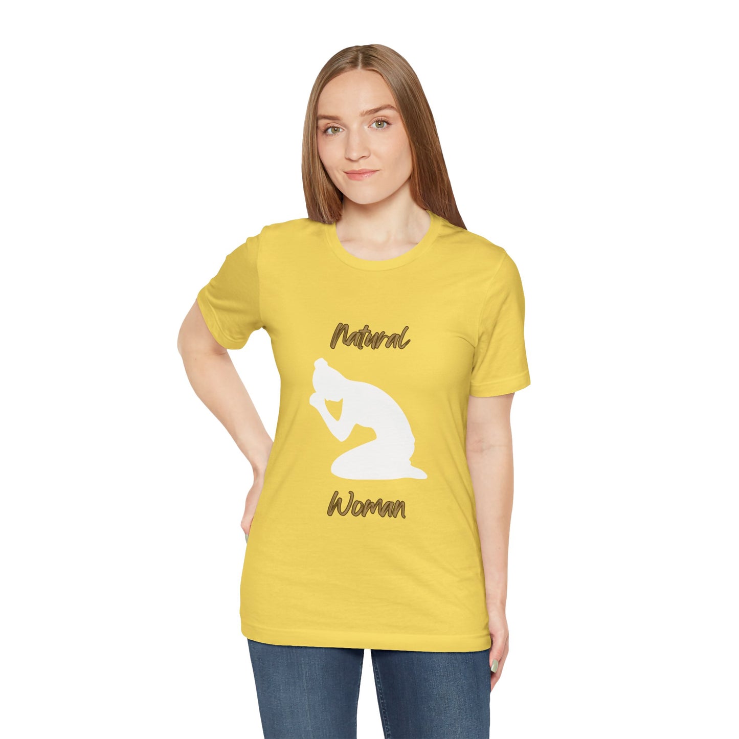 Natural Woman Pray  (WL) Short Sleeve T-Shirt