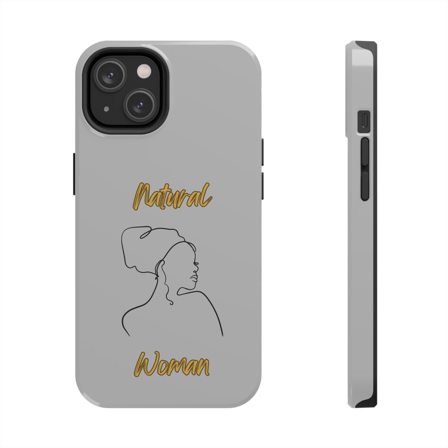 Natural Woman Refreshed (BL)Tough Phone Cases LIGHT GREY