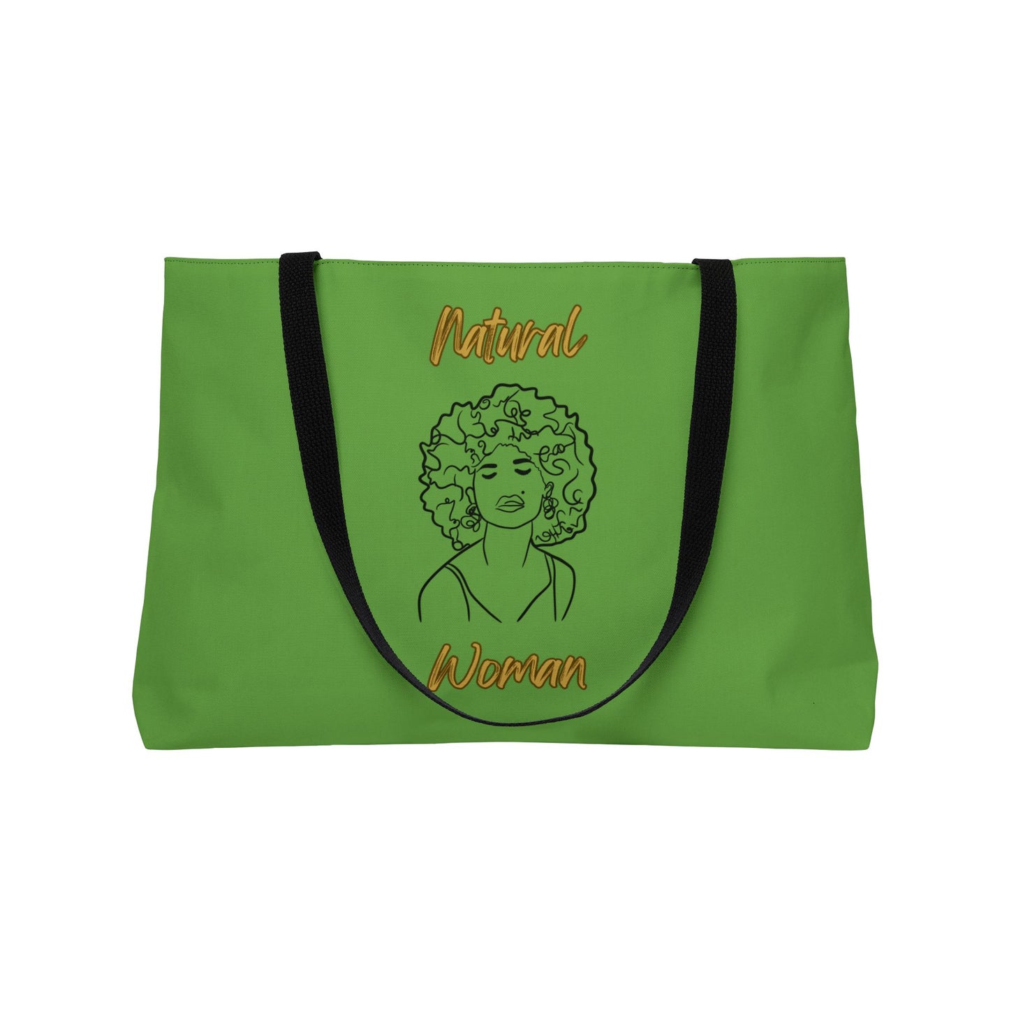Natural Woman All About Me (BL) Weekender Tote Bag GREEN