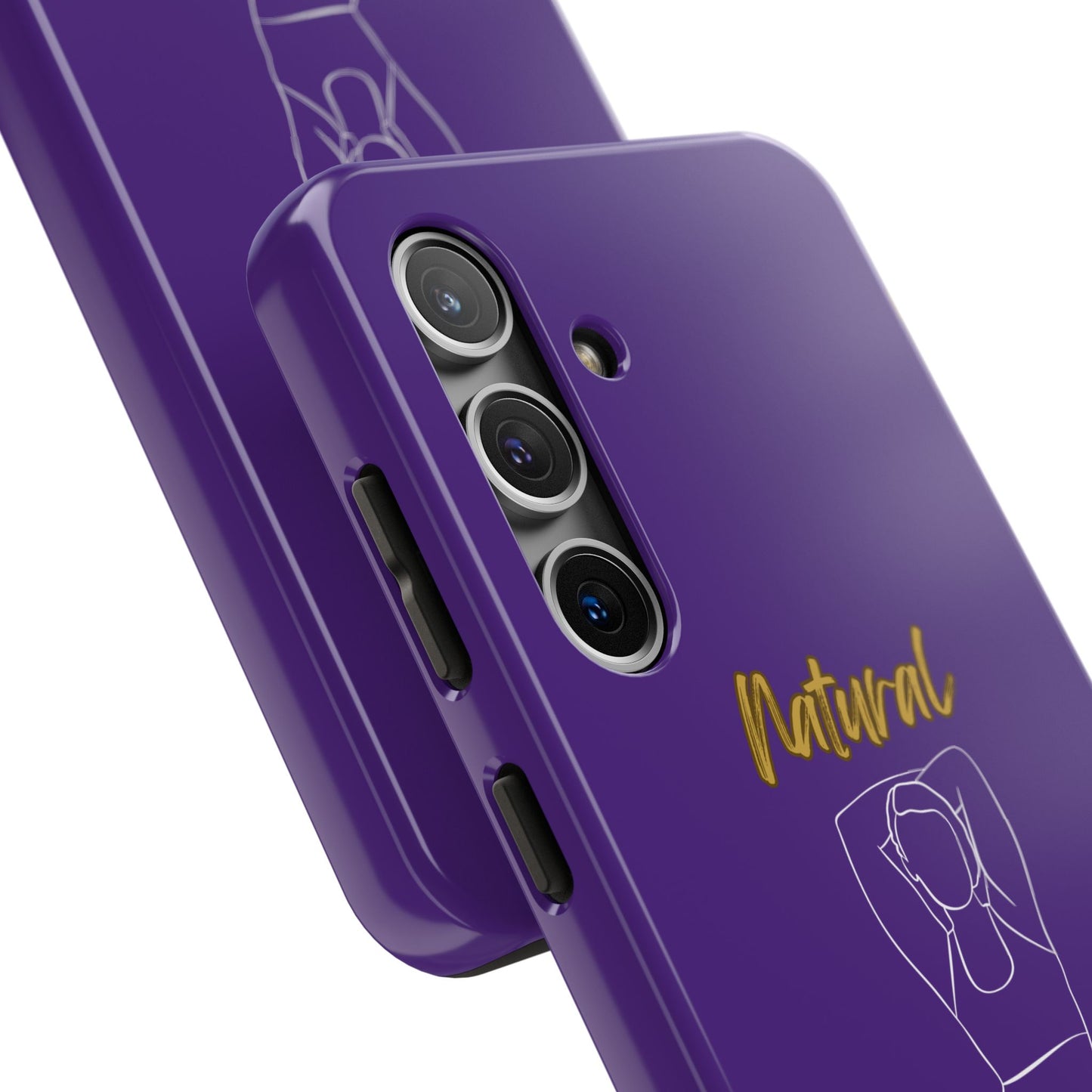 Natural Woman I Love Me (WL)Tough Phone Cases PURPLE