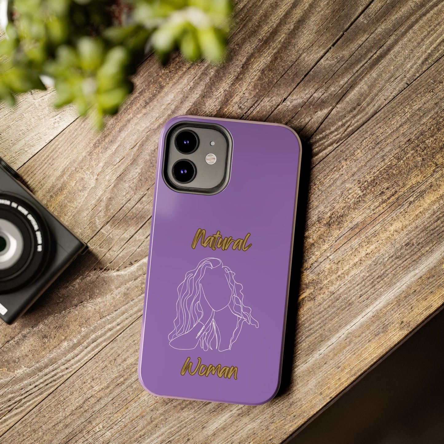 Natural Woman Relaxed (WL) Tough Phone Cases LIGHT PURPLE