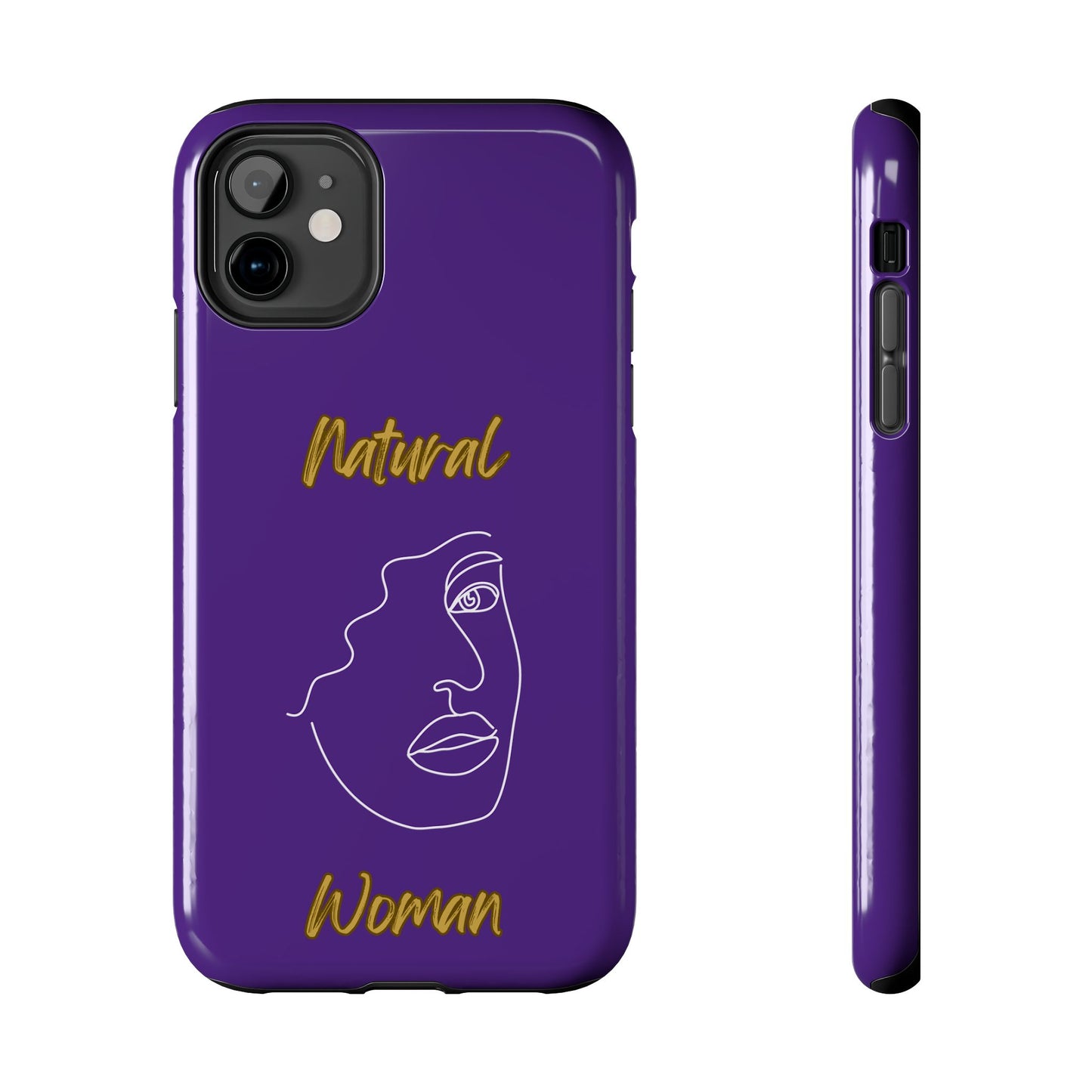 Natural Woman Peekaboo (WL)Tough Phone Cases PURPLE