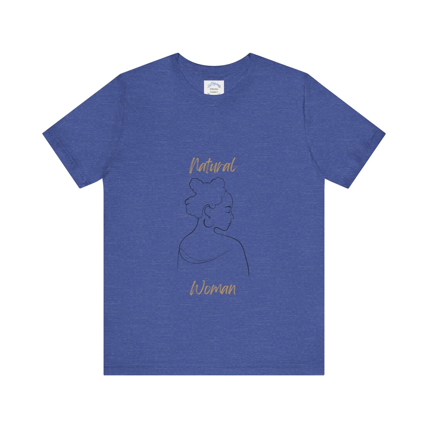 Natural Woman Twists (BL) Short Sleeve T-Shirt