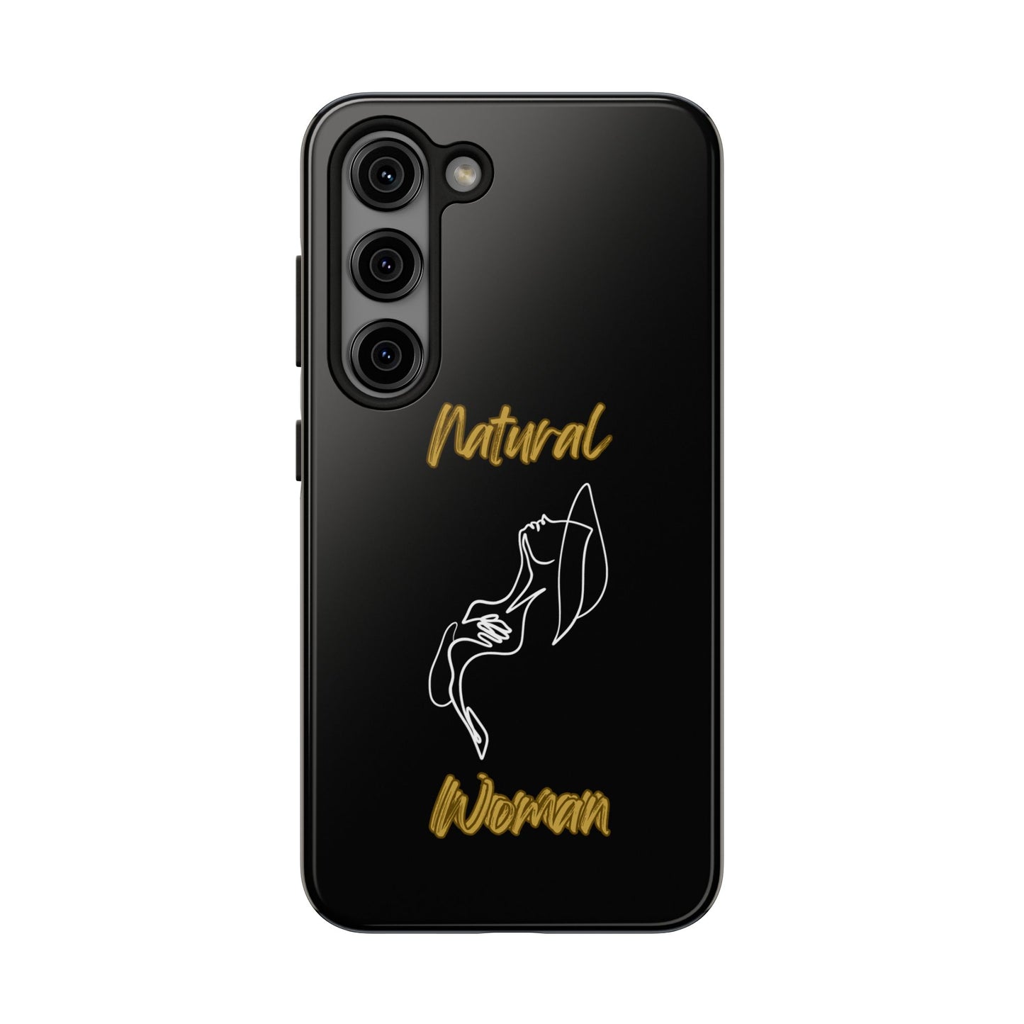 Natural Woman Free (WL)Tough Phone Cases BLACK