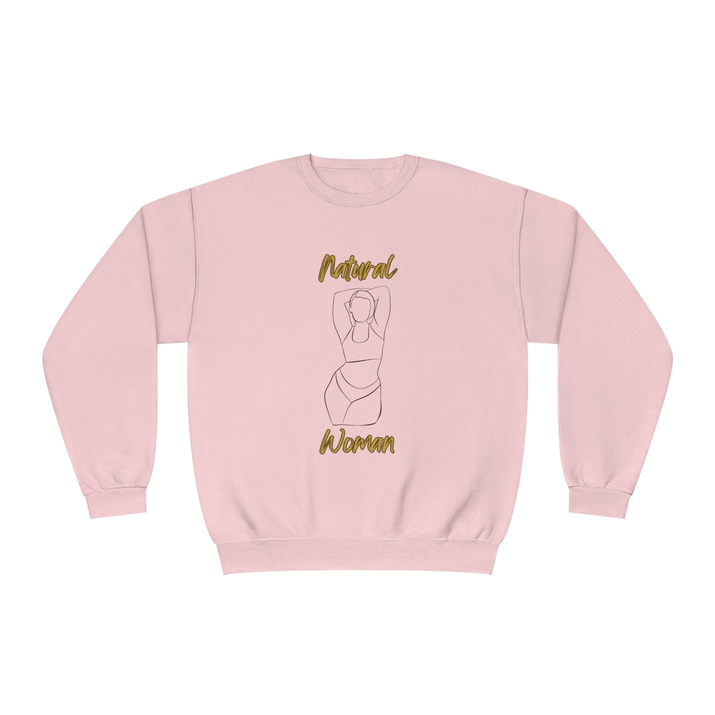 Natural Woman I Love Me (BL) Crewneck Sweatshirt