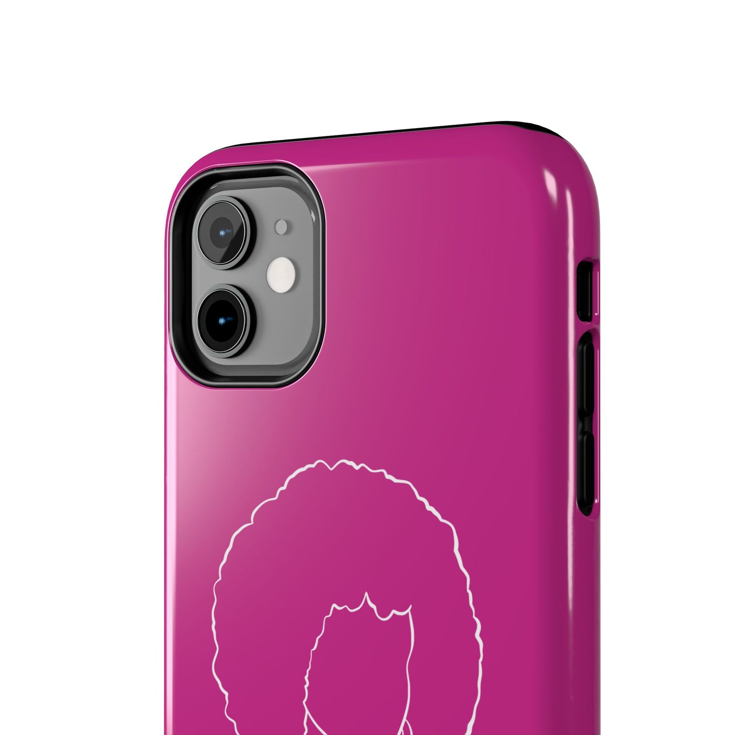 Natural Woman Afro (WL)Tough Phone Cases PINK