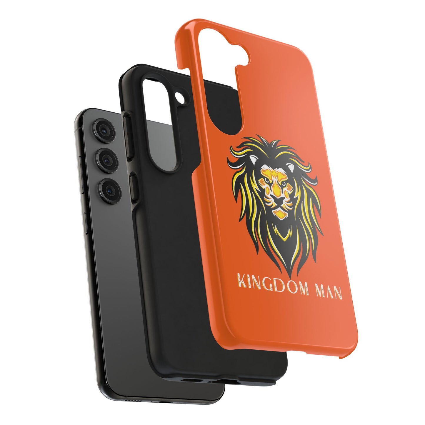 Kingdom Man (White-Gold Label) Tough Phone Case ORANGE