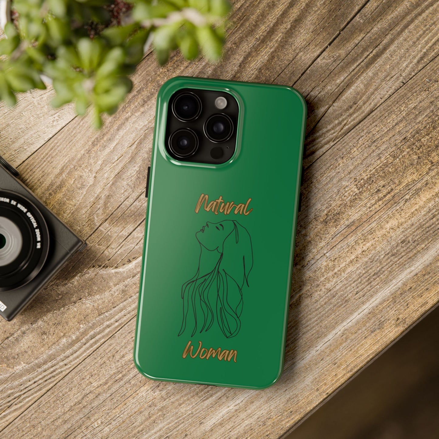 Natural Woman Appreciation (BL) Tough Phone Cases DARK GREEN