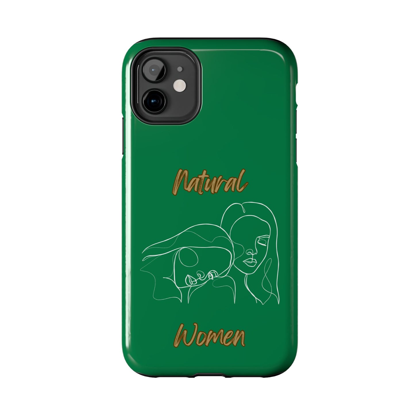 Natural Woman Sisters (WL)Tough Phone Cases DARK GREEN