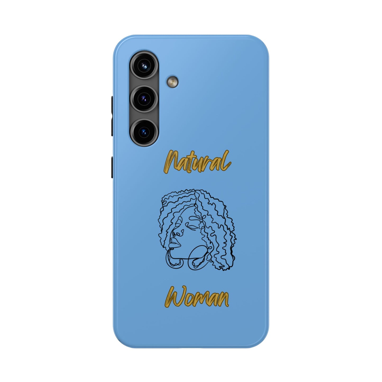 Natural Woman Naturally Me (BL)Tough Phone Cases LIGHT BLUE
