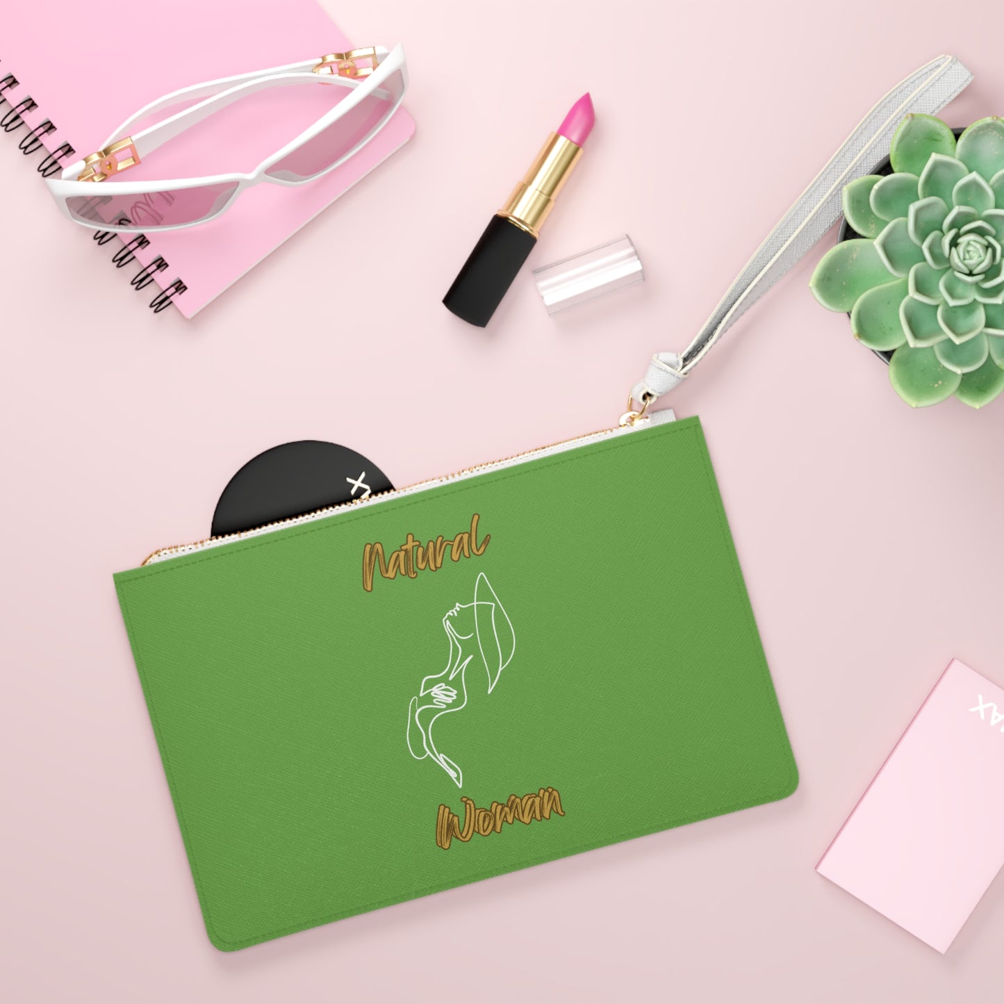 Natural Woman Free (WL) Clutch Bag GREEN