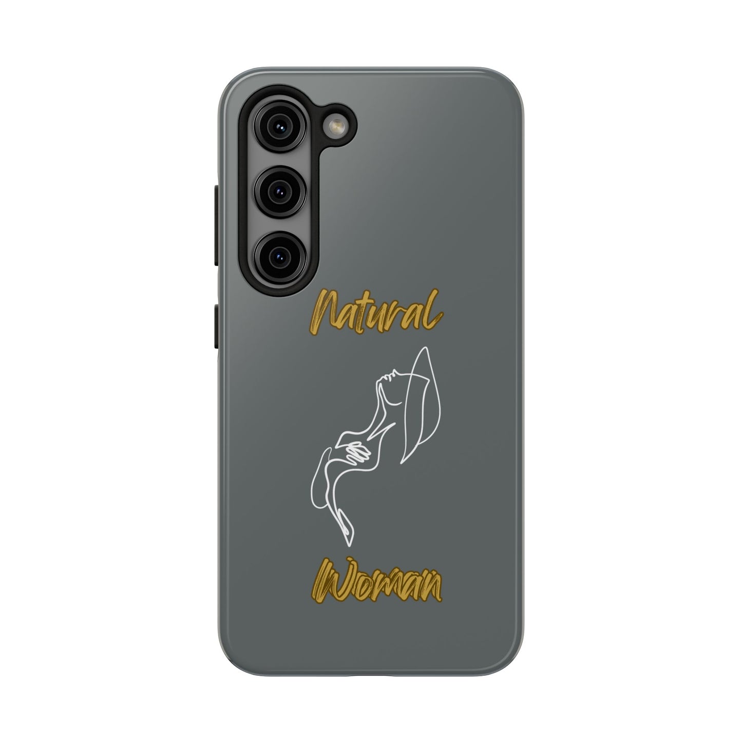 Natural Woman Free (WL)Tough Phone Cases DARK GREY