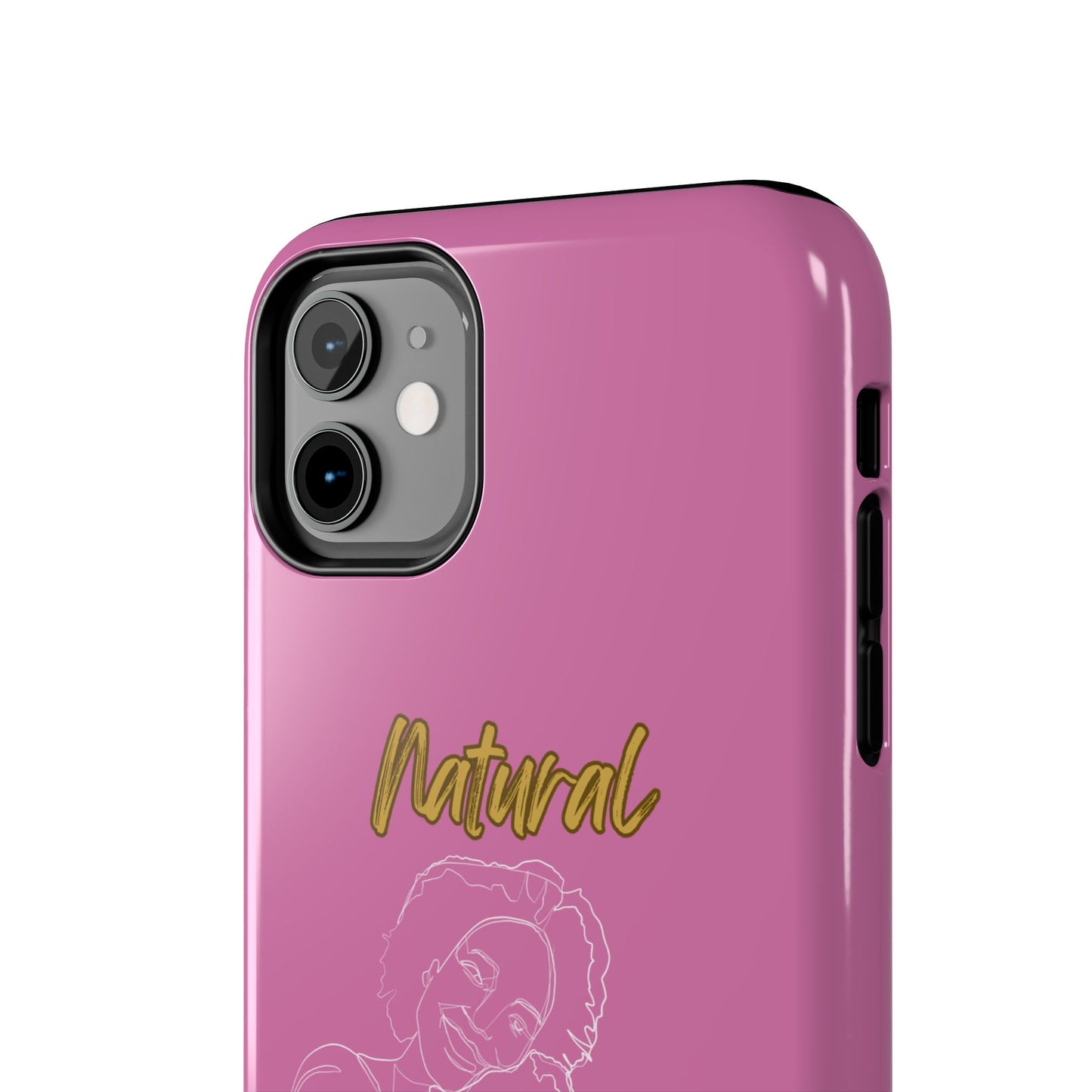 Natural Woman Loving Embrace (WL)Tough Phone Cases LIGHT PINK