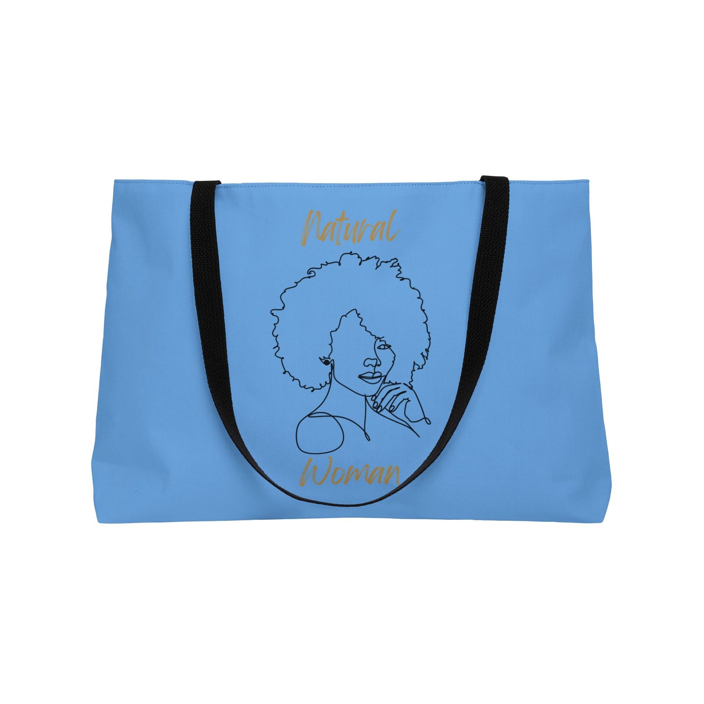 Natural Woman The Look (BL) Weekender Tote Bag LIGHT BLUE
