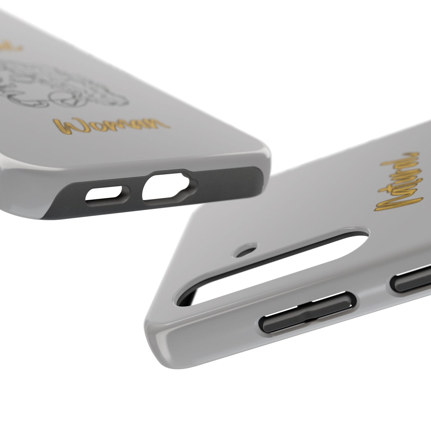 Natural Woman Naturally Me (BL)Tough Phone Cases LIGHT GREY