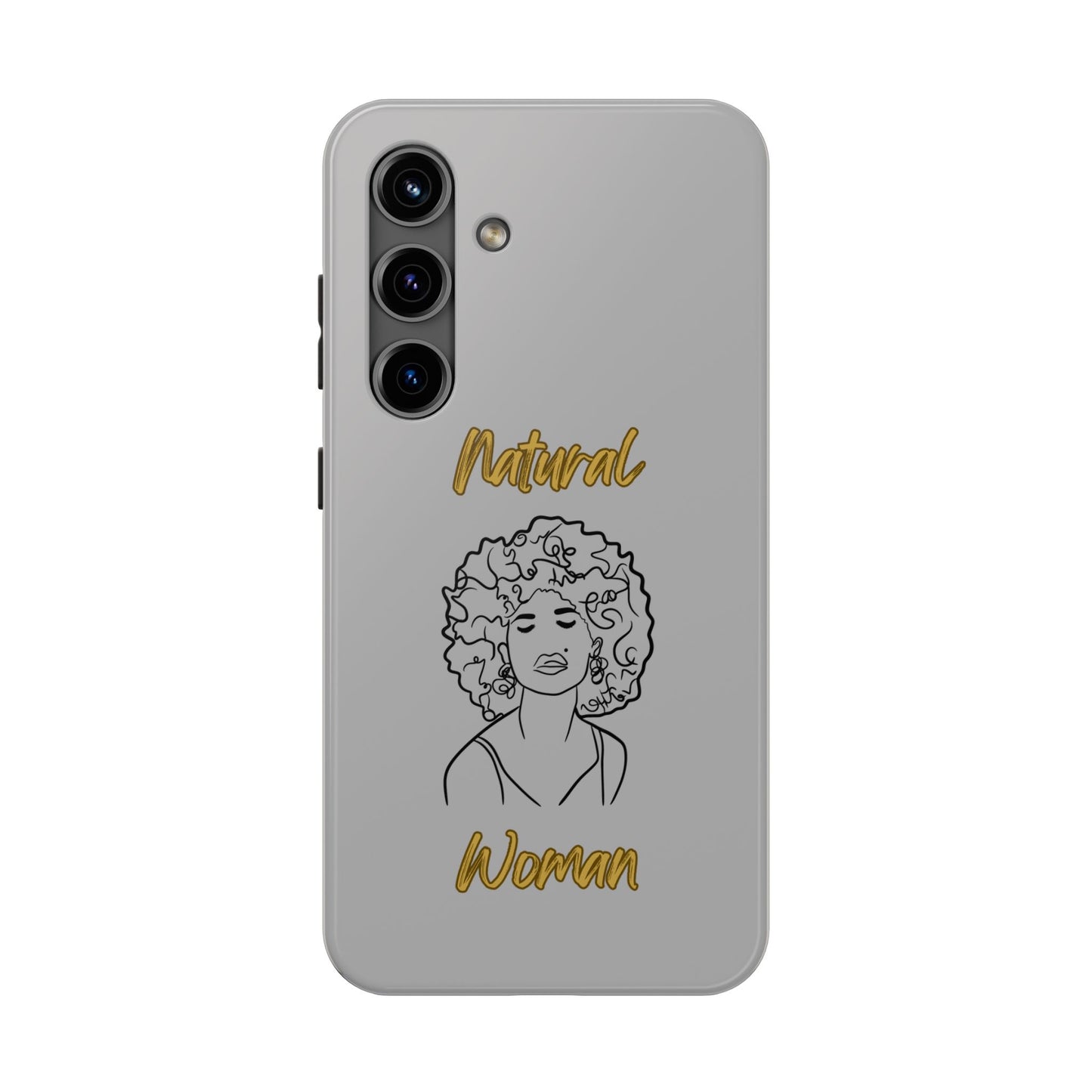Natural Woman All About Me (BL)Tough Phone Cases LIGHT GREY