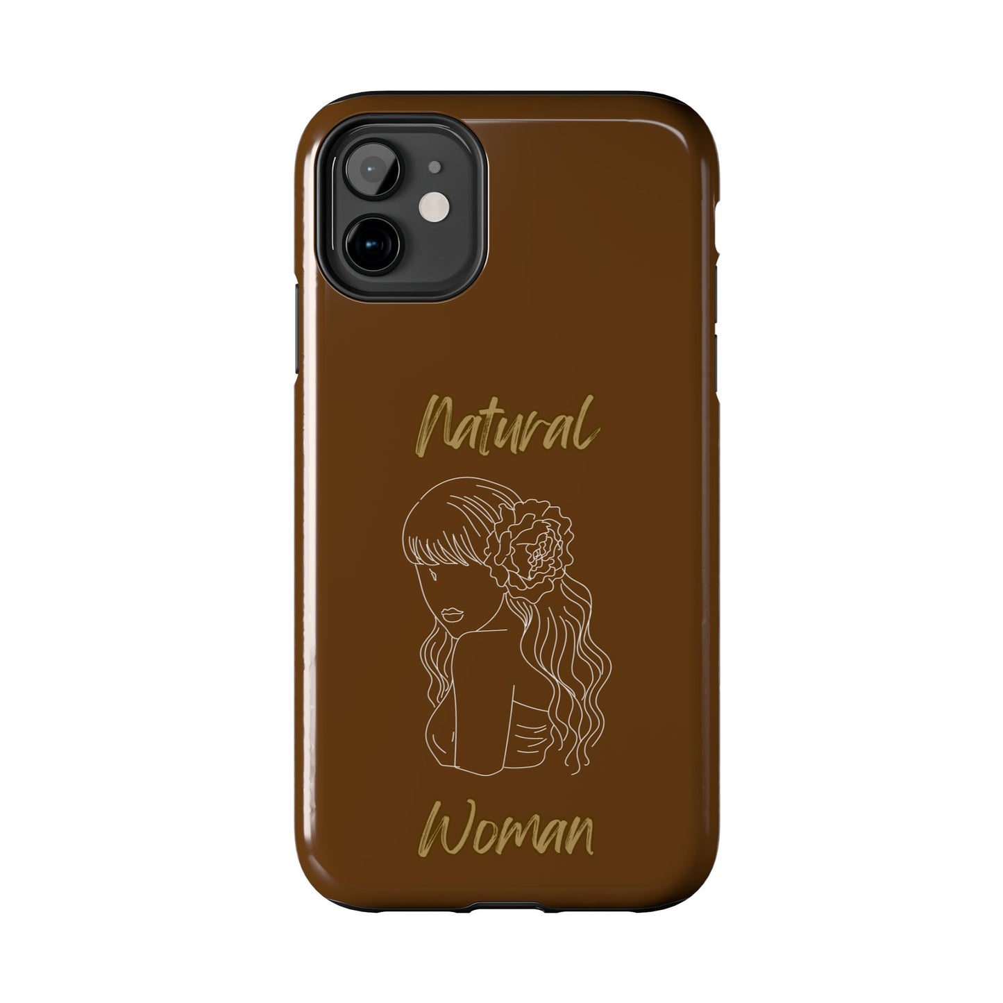 Natural Woman Newness (WL)Tough Phone Cases BROWN