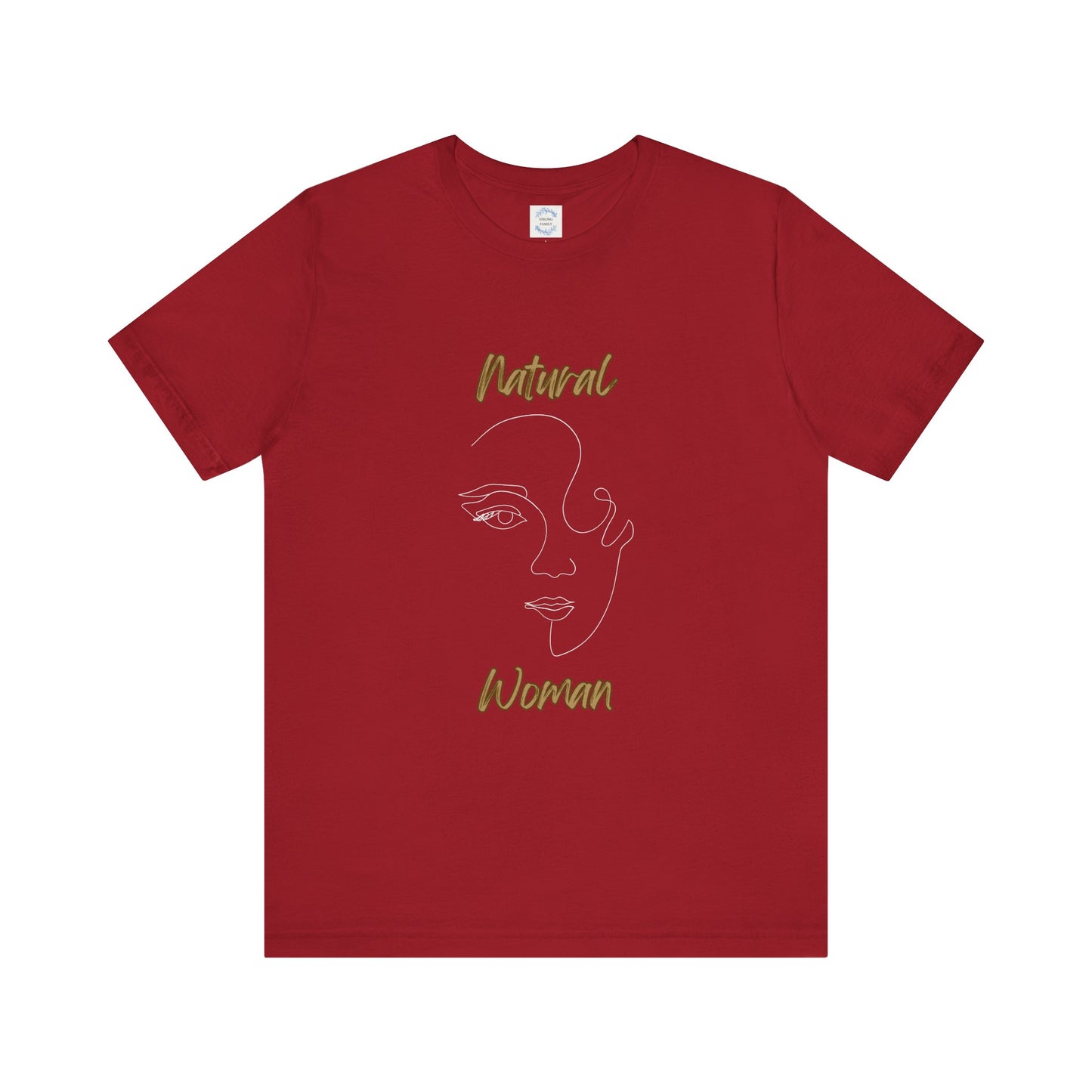 Natural Woman Looking  (WL) Short Sleeve T-Shirt