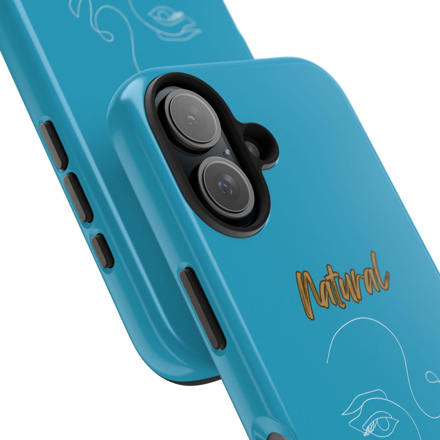 Natural Woman Looking (WL) Tough Phone Cases TURQUOISE