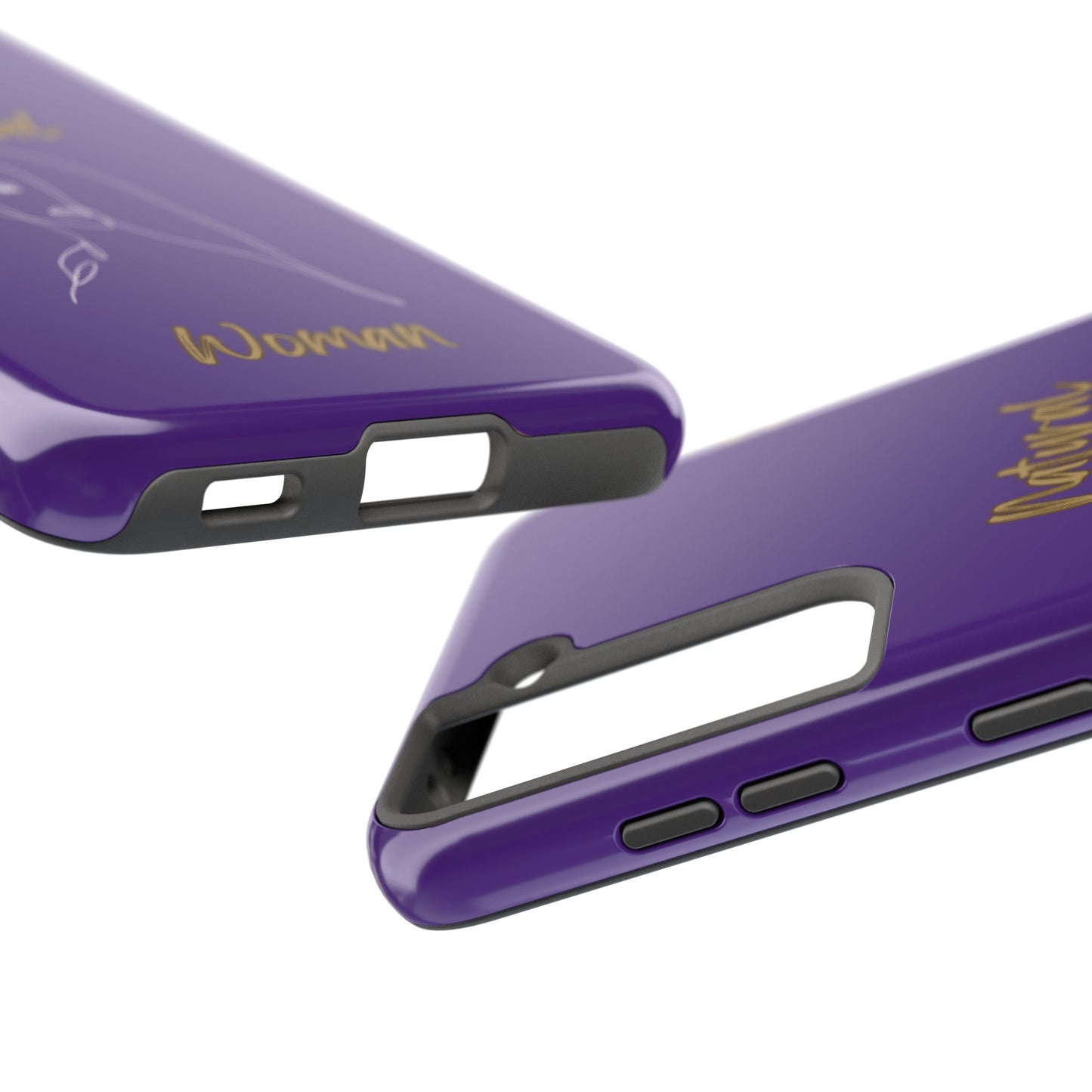 Natural Woman Covered Eye (WL)Tough Phone Cases PURPLE