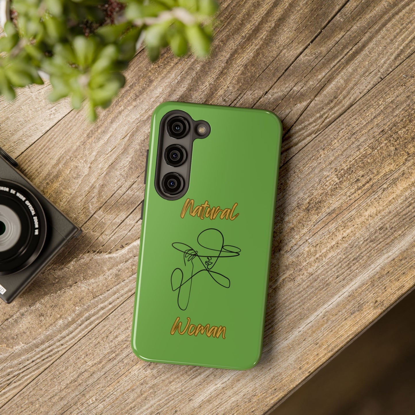 Natural Woman An Original (BL)Tough Phone Cases GREEN