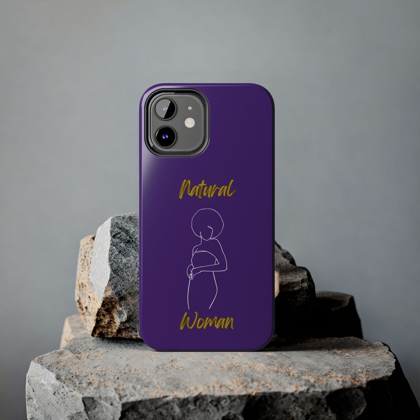 Natural Woman Sho Nuff (WL)Tough Phone Cases  PURPLE