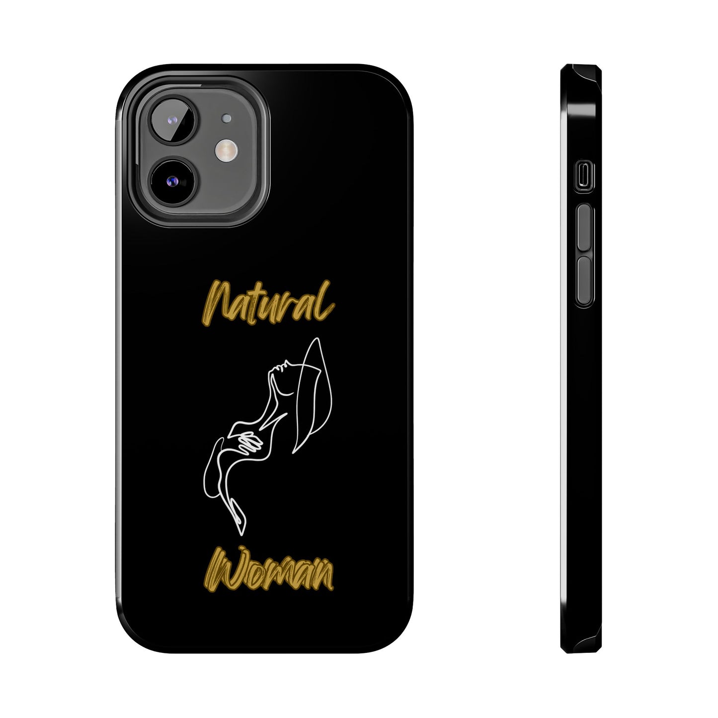 Natural Woman Free (WL)Tough Phone Cases BLACK