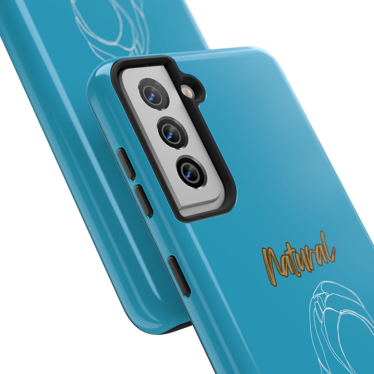 Natural Woman Towel Wrapped (WL)Tough Phone Cases TURQUOISE