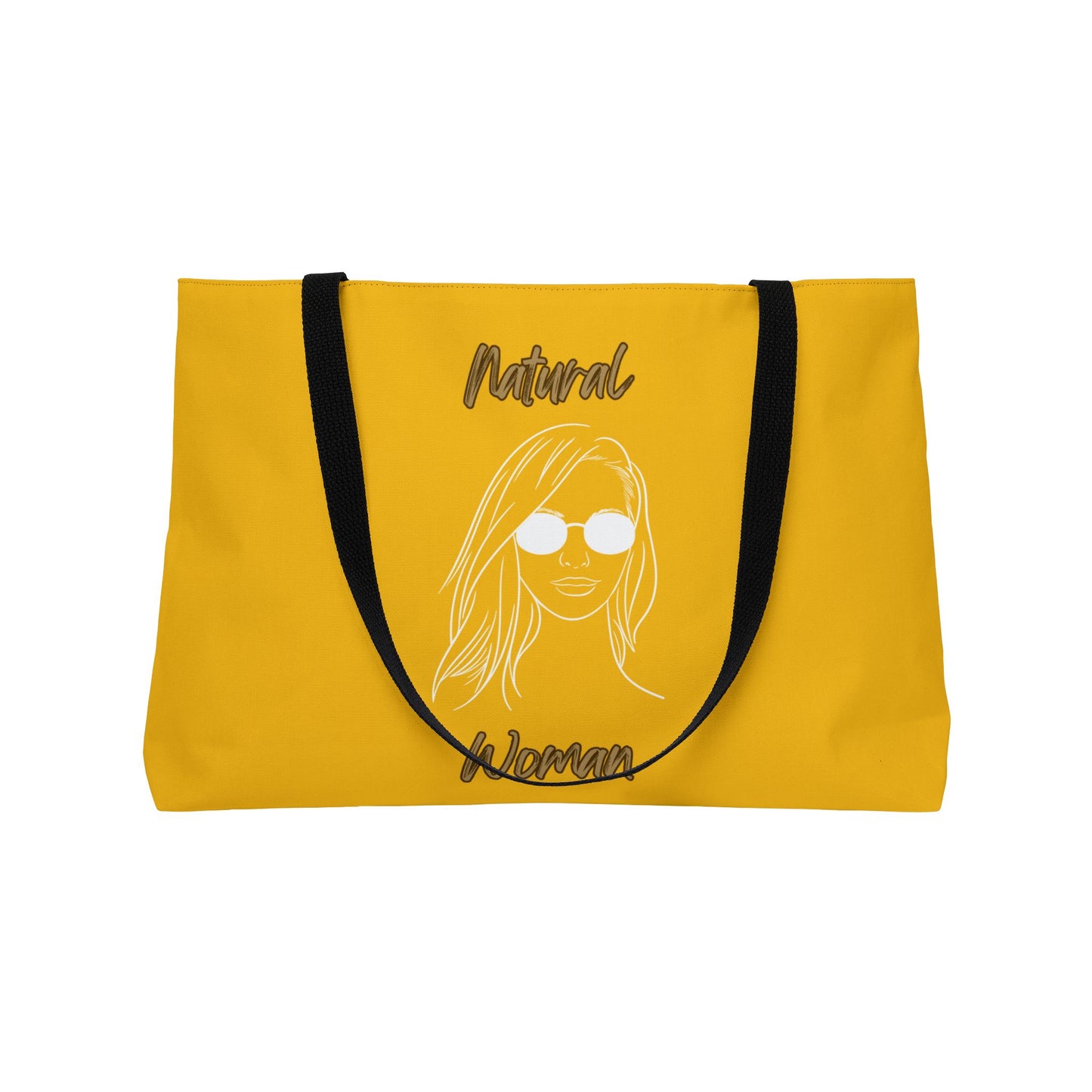 Natural Woman Shades (WL) Weekender Tote Bag YELLOW