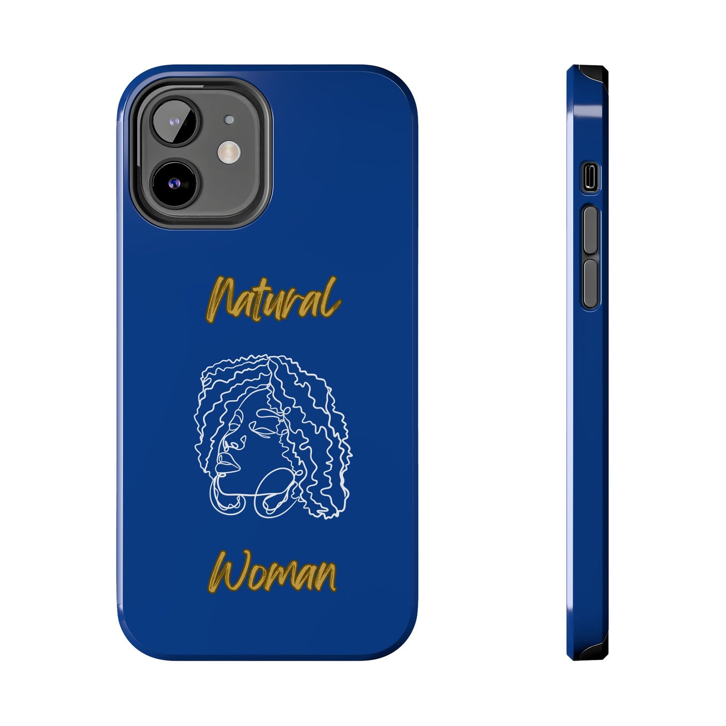 Natural Woman Naturally Me (WL)Tough Phone Cases DARK BLUE