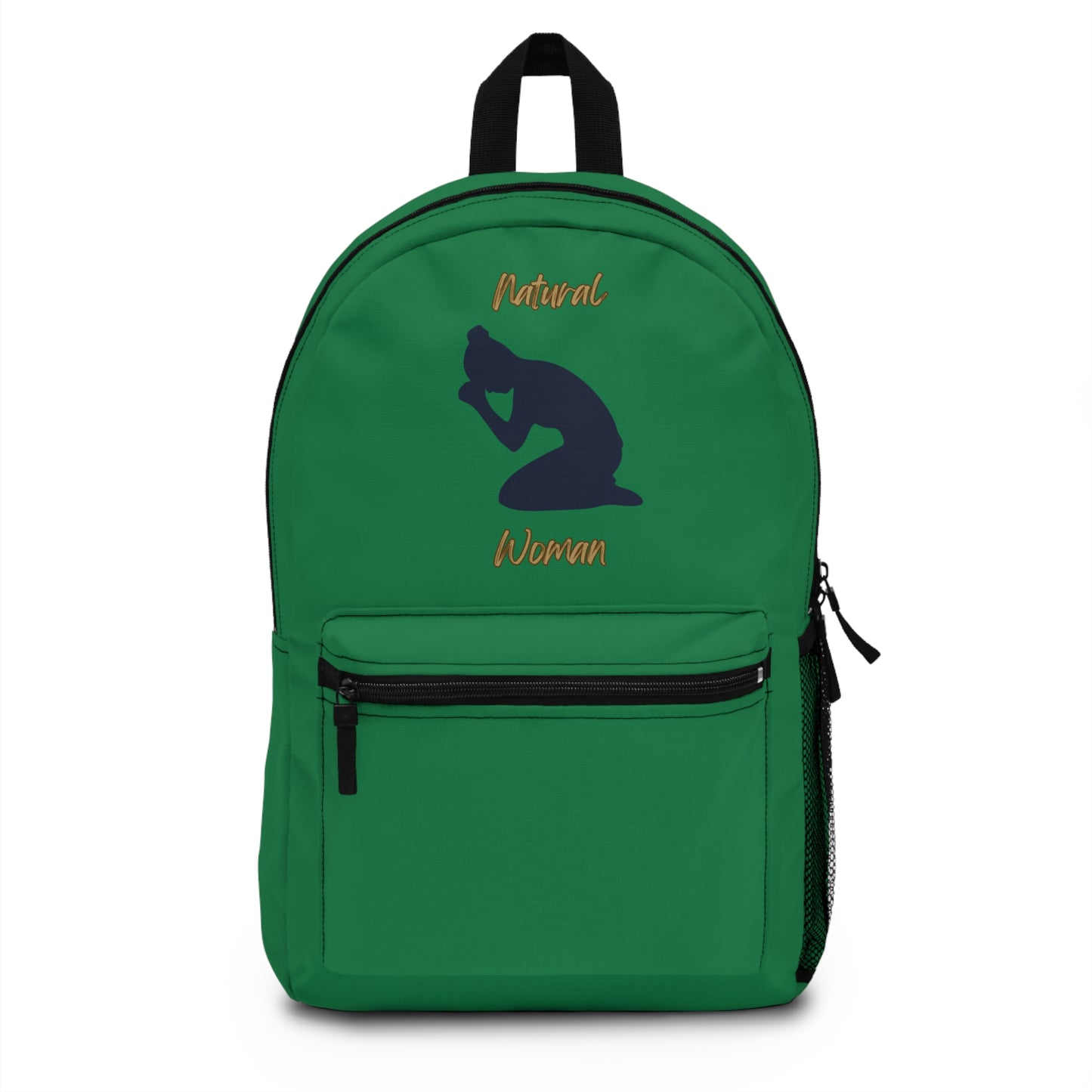 Natural Woman Pray (BL) Backpack DARK GREEN