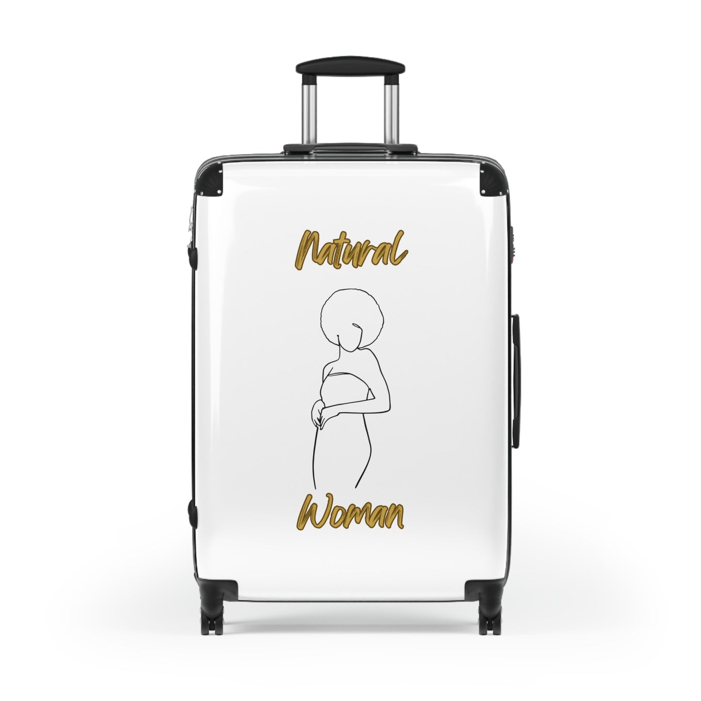 Natural Woman Sho Nuff (BL) Suitcase WHITE
