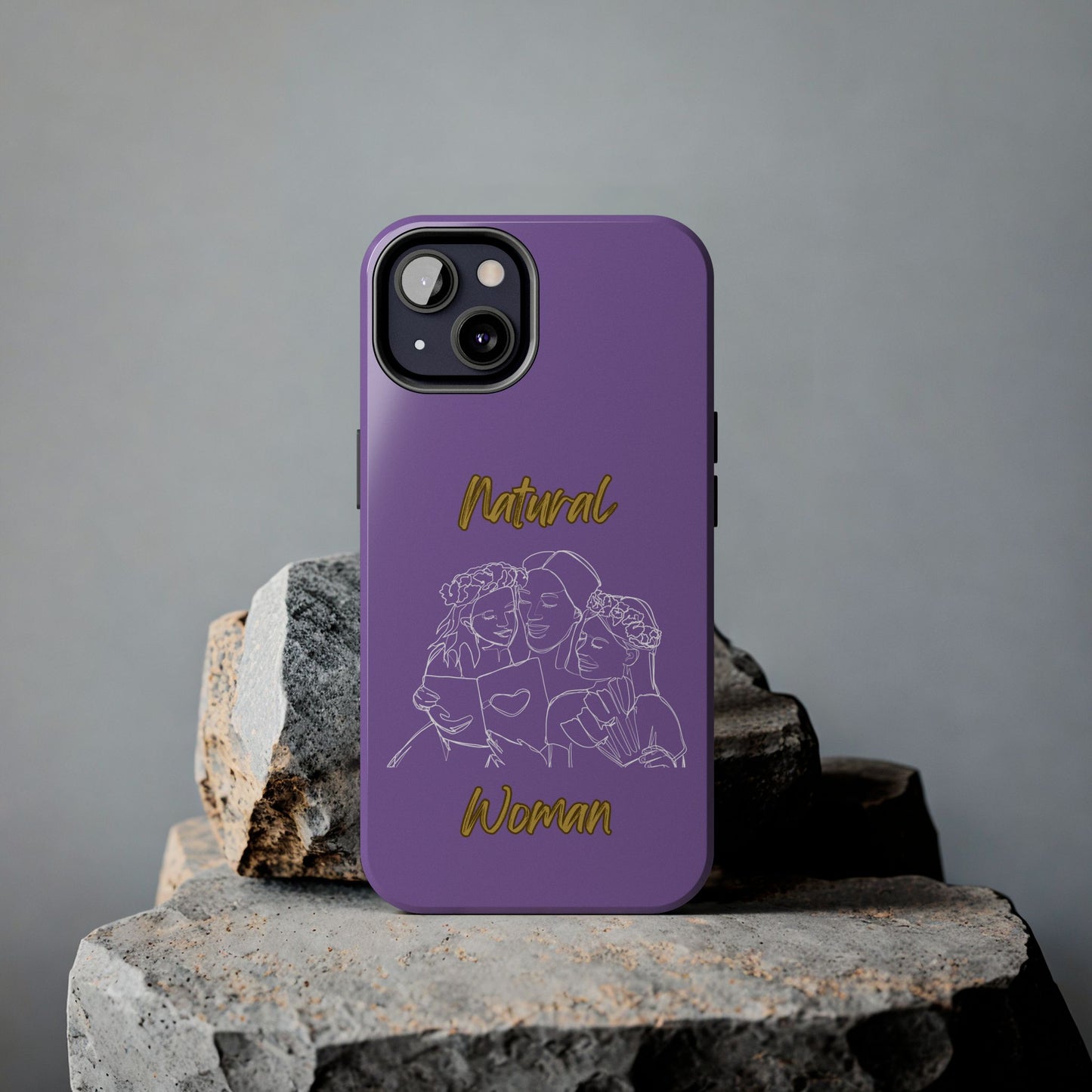 Natural Woman Me & My Girls (WL)Tough Phone Cases LIGHT PURPLE