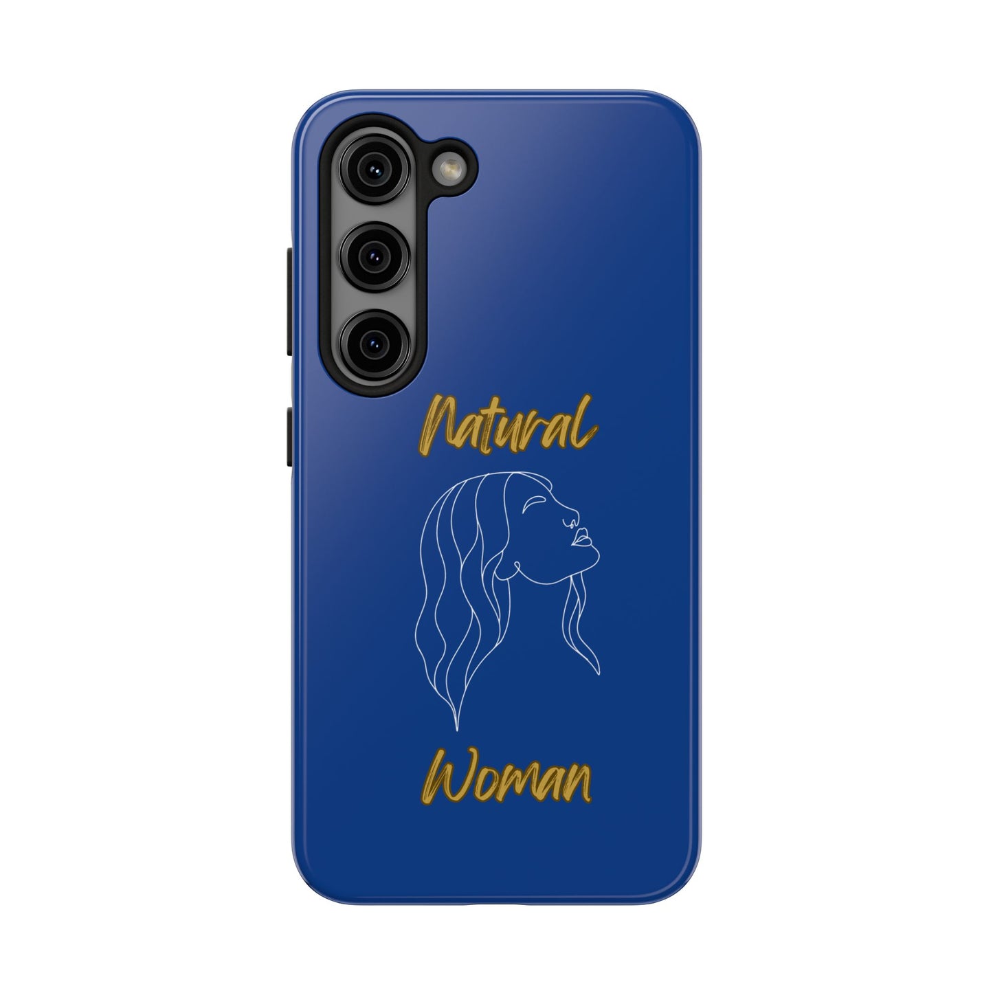 Natural Woman Breeze On Face (WL)Tough Phone Cases DARK BLUE