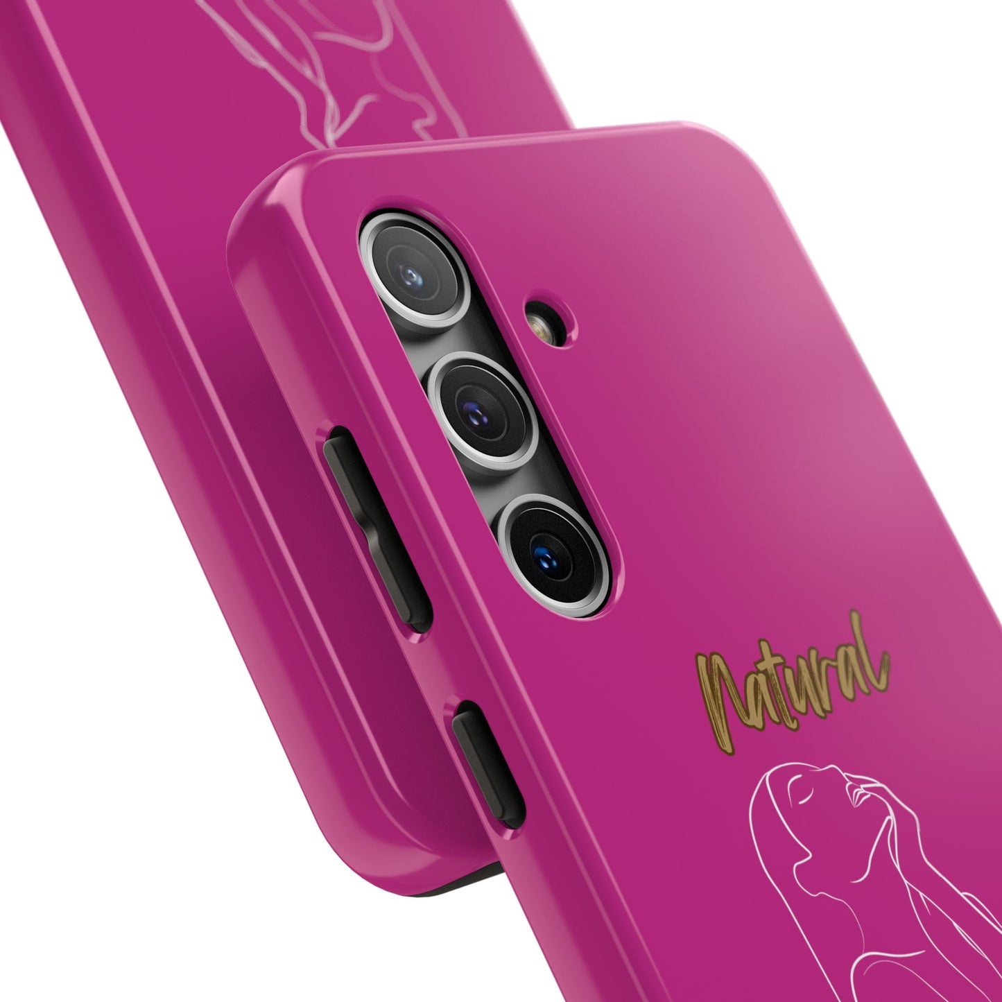 Natural Woman Thank You (WL) Tough Phone Cases PINK