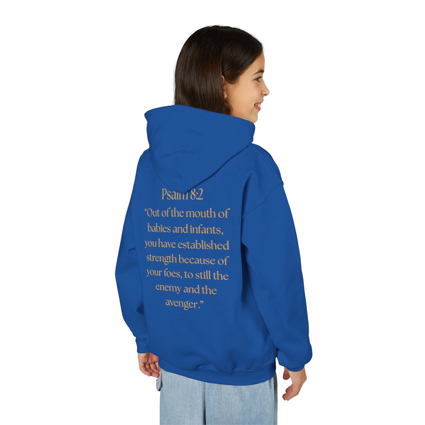 Kingdom Kids Crown Hoodie - Youth Heavy Blend Sweatshirt