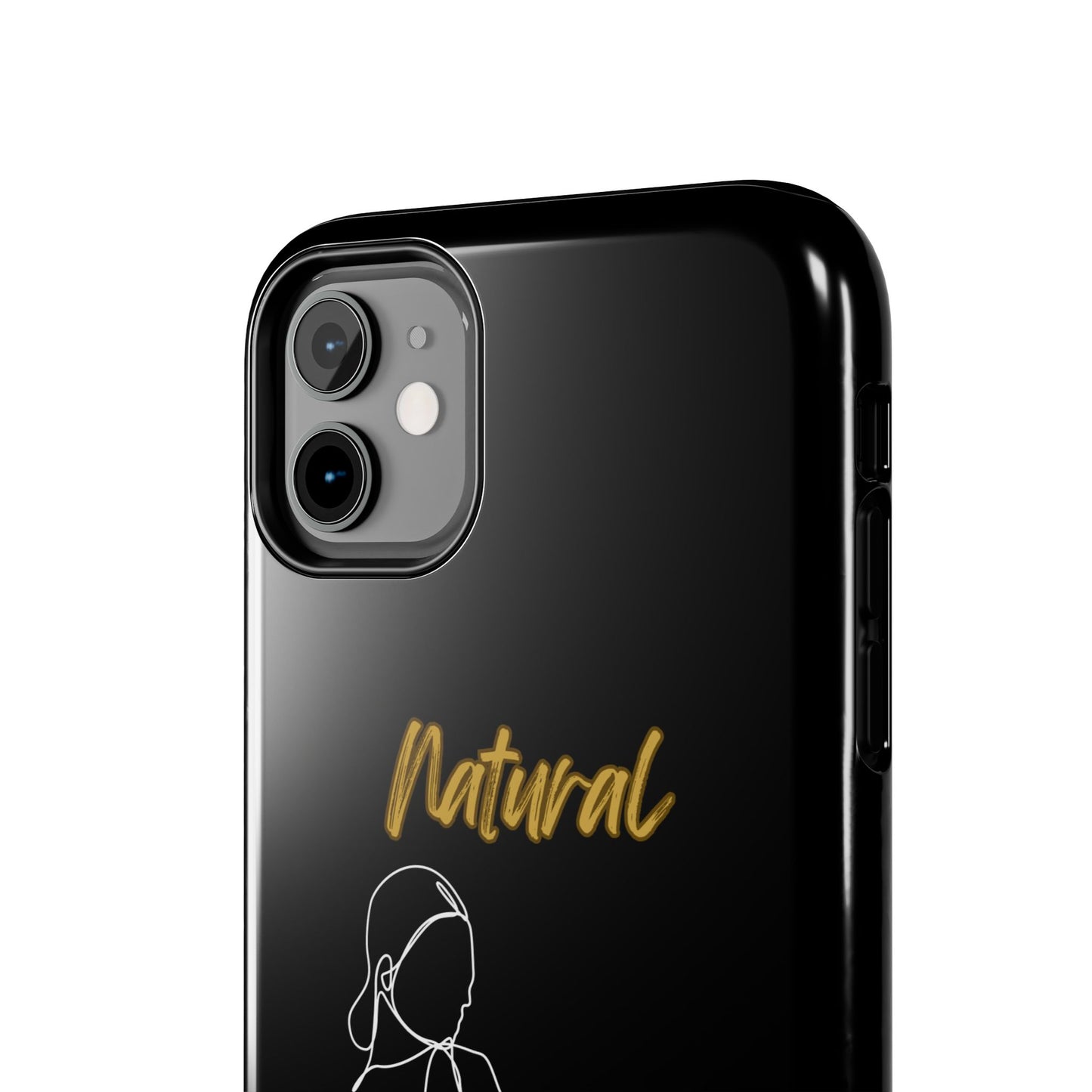 Natural Woman Hands Free (WL)Tough Phone Cases BLACK