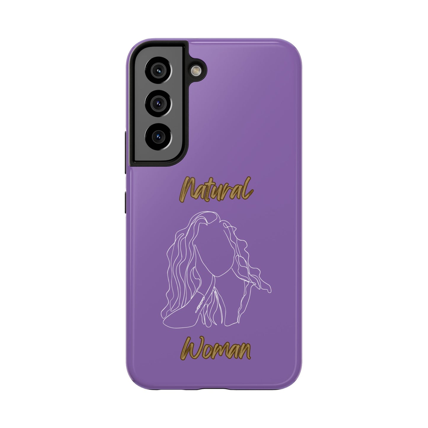 Natural Woman Relaxed (WL) Tough Phone Cases LIGHT PURPLE