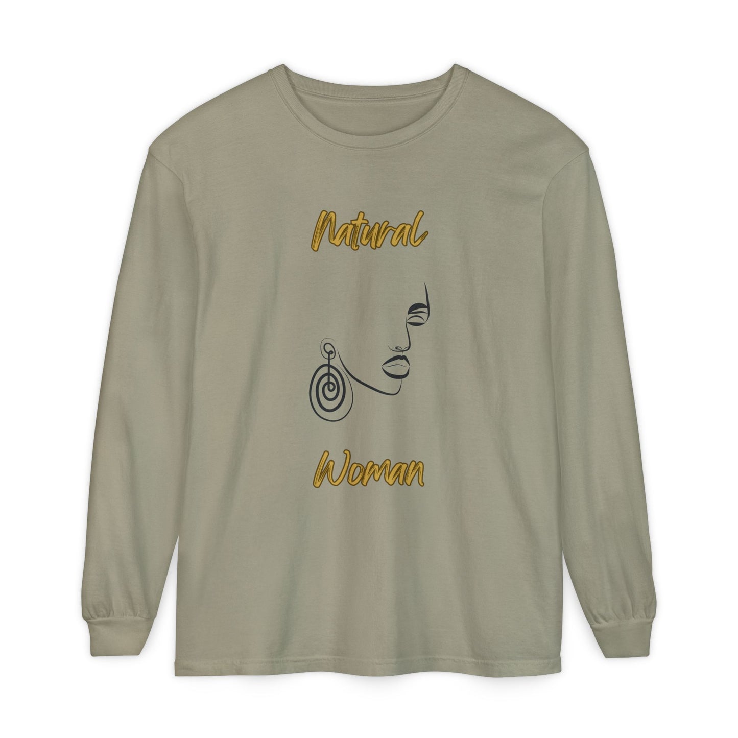 Natural Woman Music In My Soul (BL) Long Sleeve T-Shirt