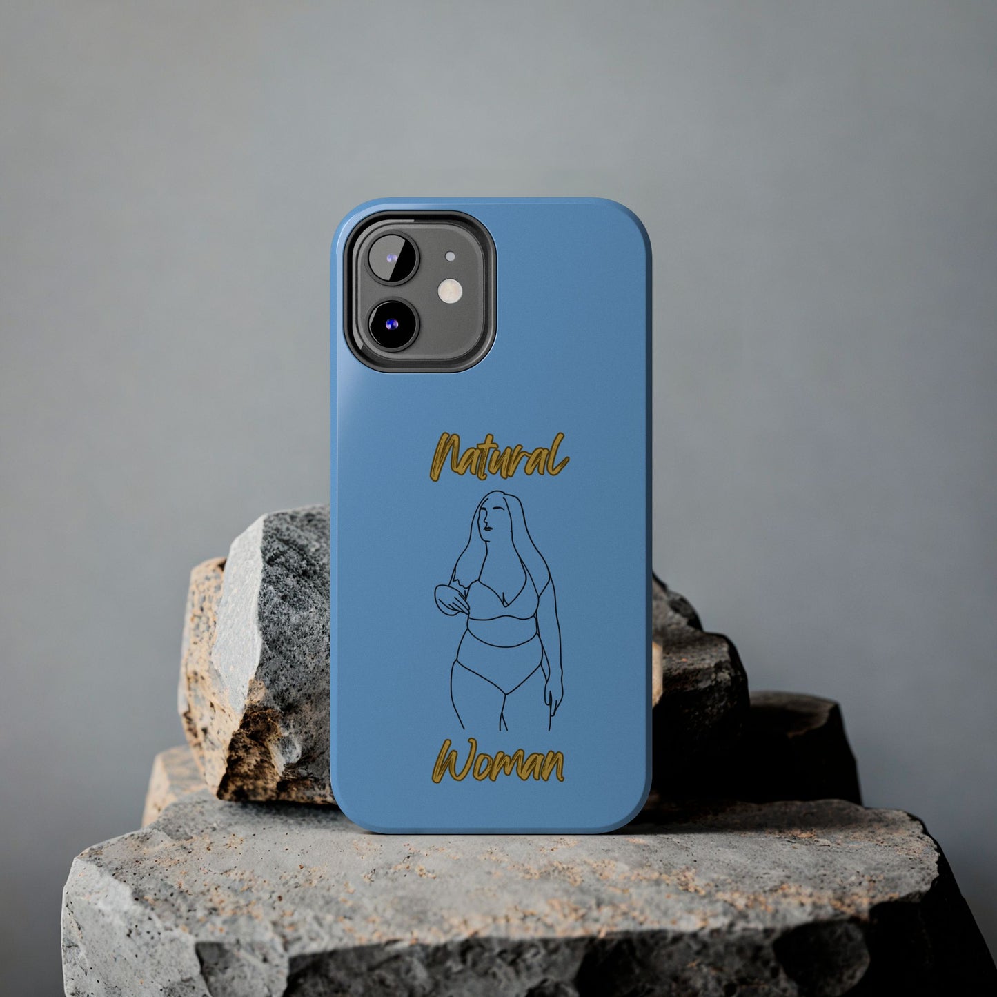 Natural Woman Full Beauty (BL)Tough Phone Cases LIGHT BLUE