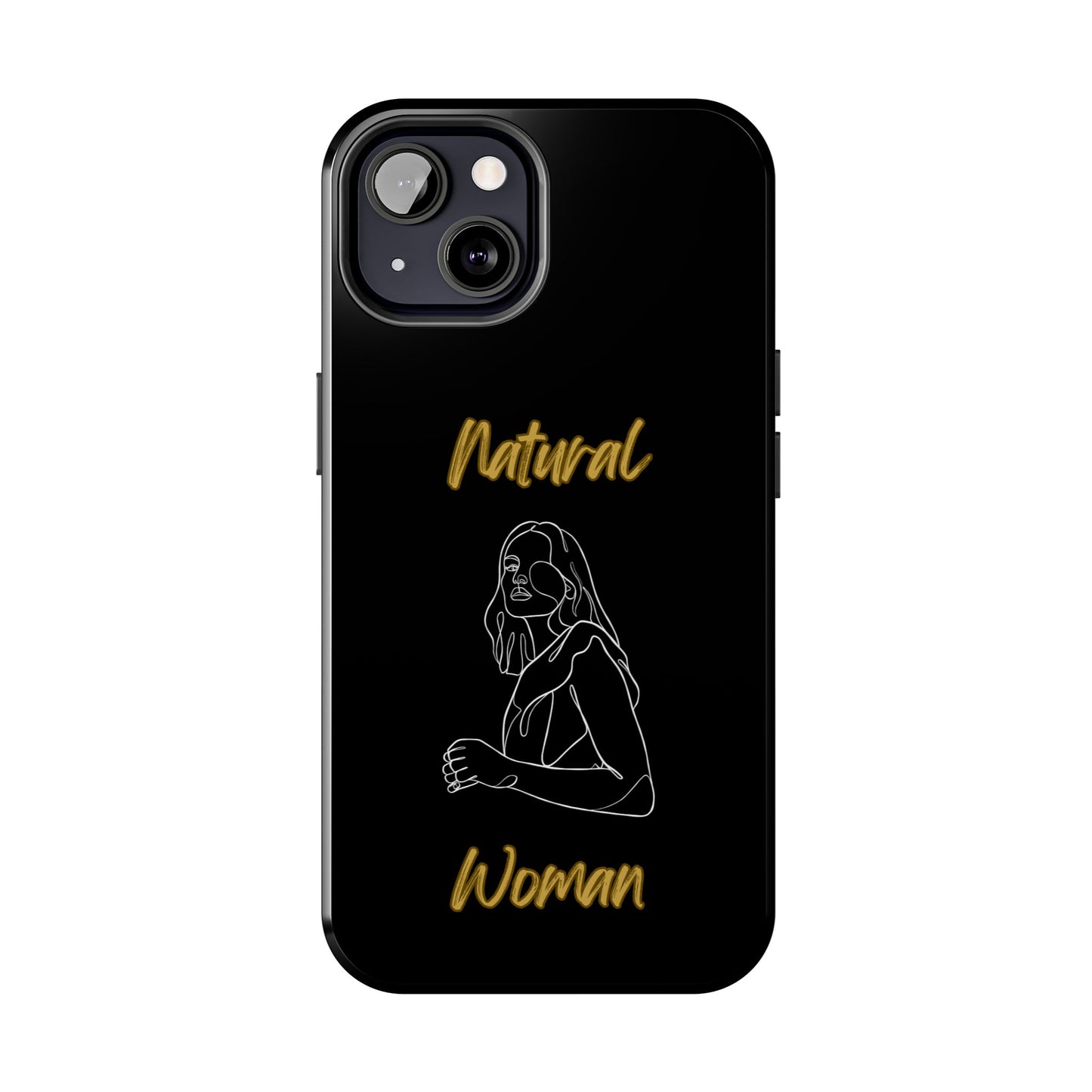 Natural Woman Care Free (WL)Tough Phone Cases BLACK