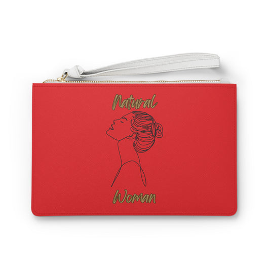 Natural Woman Wet Bun (BL) Clutch Bag RED
