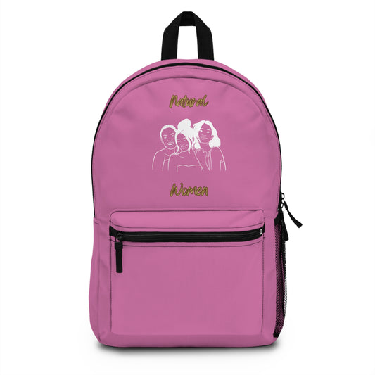 Natural Women Laughing Friends (WL) Backpack LIGHT PINK