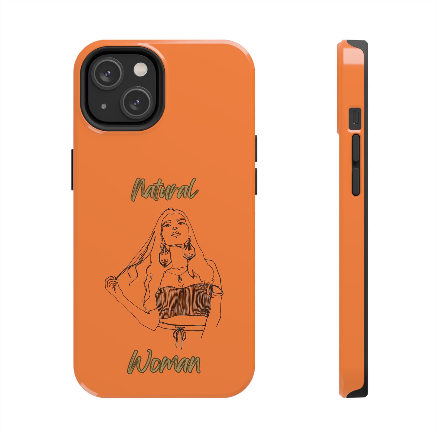 Natural Woman Thinking (BL)Tough Phone Cases CRUSTA
