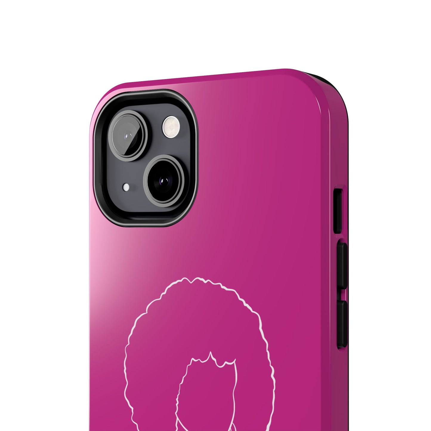 Natural Woman Afro (WL)Tough Phone Cases PINK